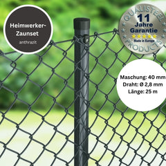 Collection image for: Zaunset Rundpfosten Anthrazit